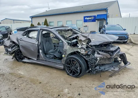 2018 Toyota Camry Xse z USA, uszkodzony, nr VIN 4T1BZ1HK8JU004457